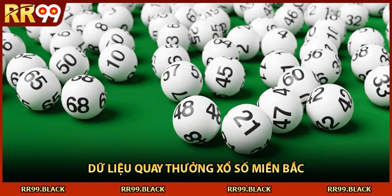 Dữ liệu quay thưởng xổ số miền Bắc